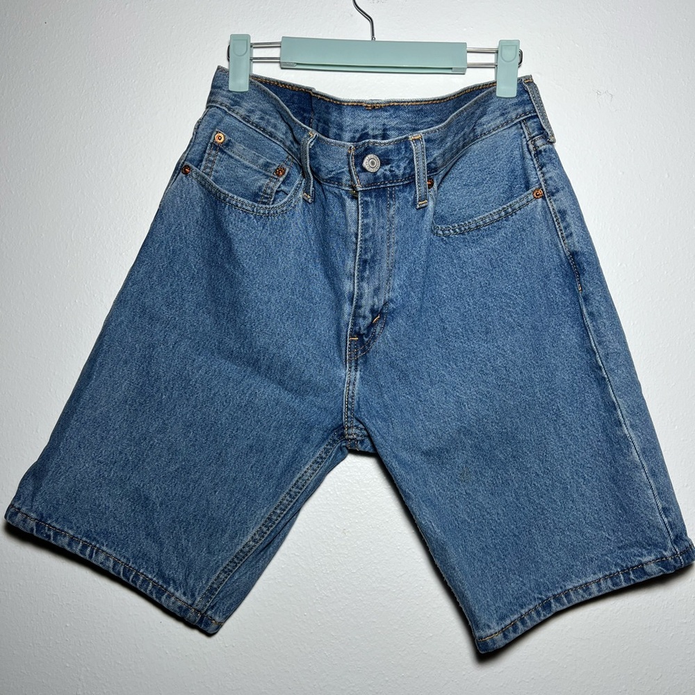 Classic Levi Blue Denim Men's Shorts